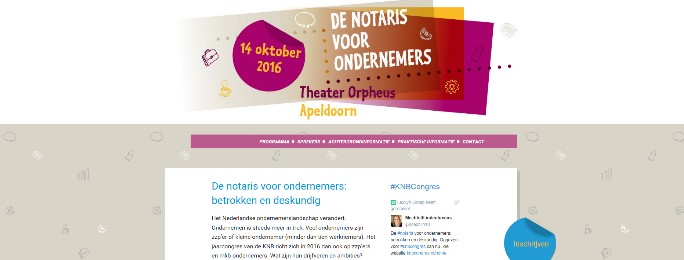 KNB Congres Website